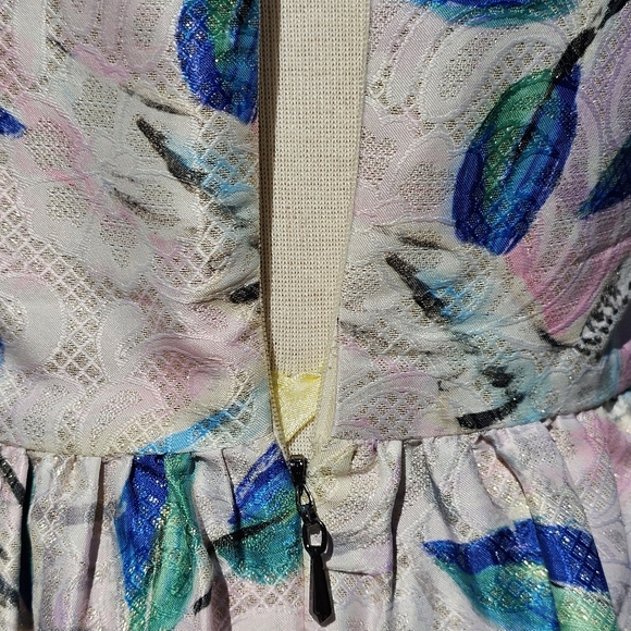 Leifsdottir metallic peplum song bird top - Picture 10 of 14